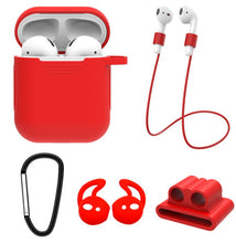 Load image into Gallery viewer, 4in1 portable earphone earbuds silicone protector