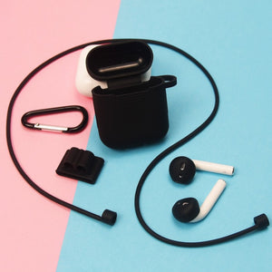 4in1 portable earphone earbuds silicone protector