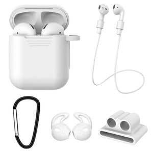 4in1 portable earphone earbuds silicone protector